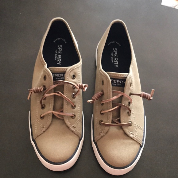 sperry memory foam slip on